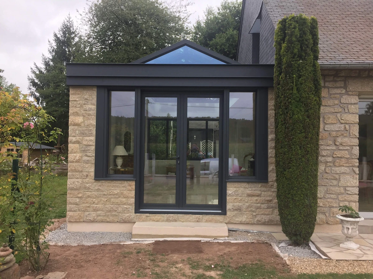 projet extension veranda_Edifice Construction