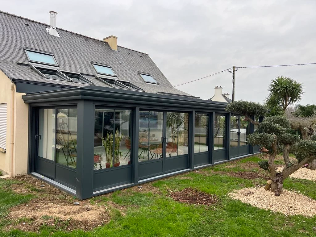 realisation de veranda plancher chauffant_Edifice Construction