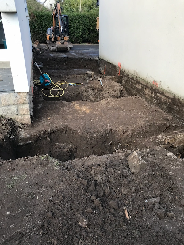 Extension et rénovation maison évolution chantier 1_Edifice Construction