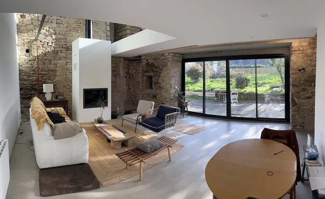 Rénovation d&rsquo;une longère en pierre à Elven